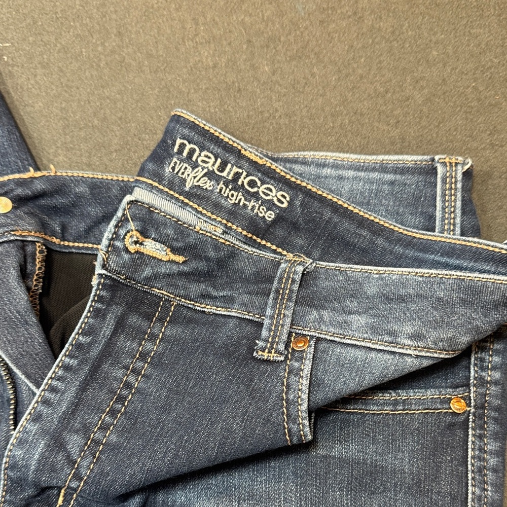 Maurices Dark Blue Everflex Jeans